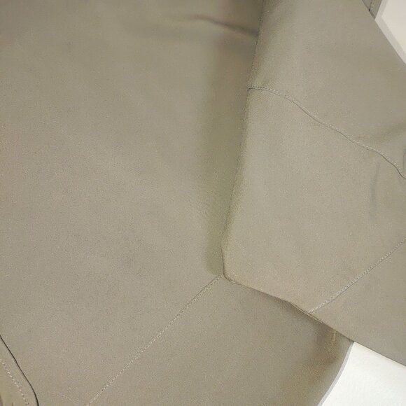 Eddie Bauer DWR Jacket Coat Full Zip 3X Brown Black Soft Shell Pockets Outerwear - Picture 13 of 16